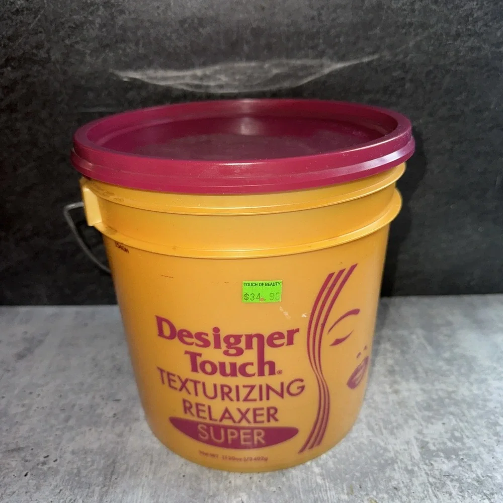Designer Touch Texturizing Relaxer, SUPER 120oz Bucket